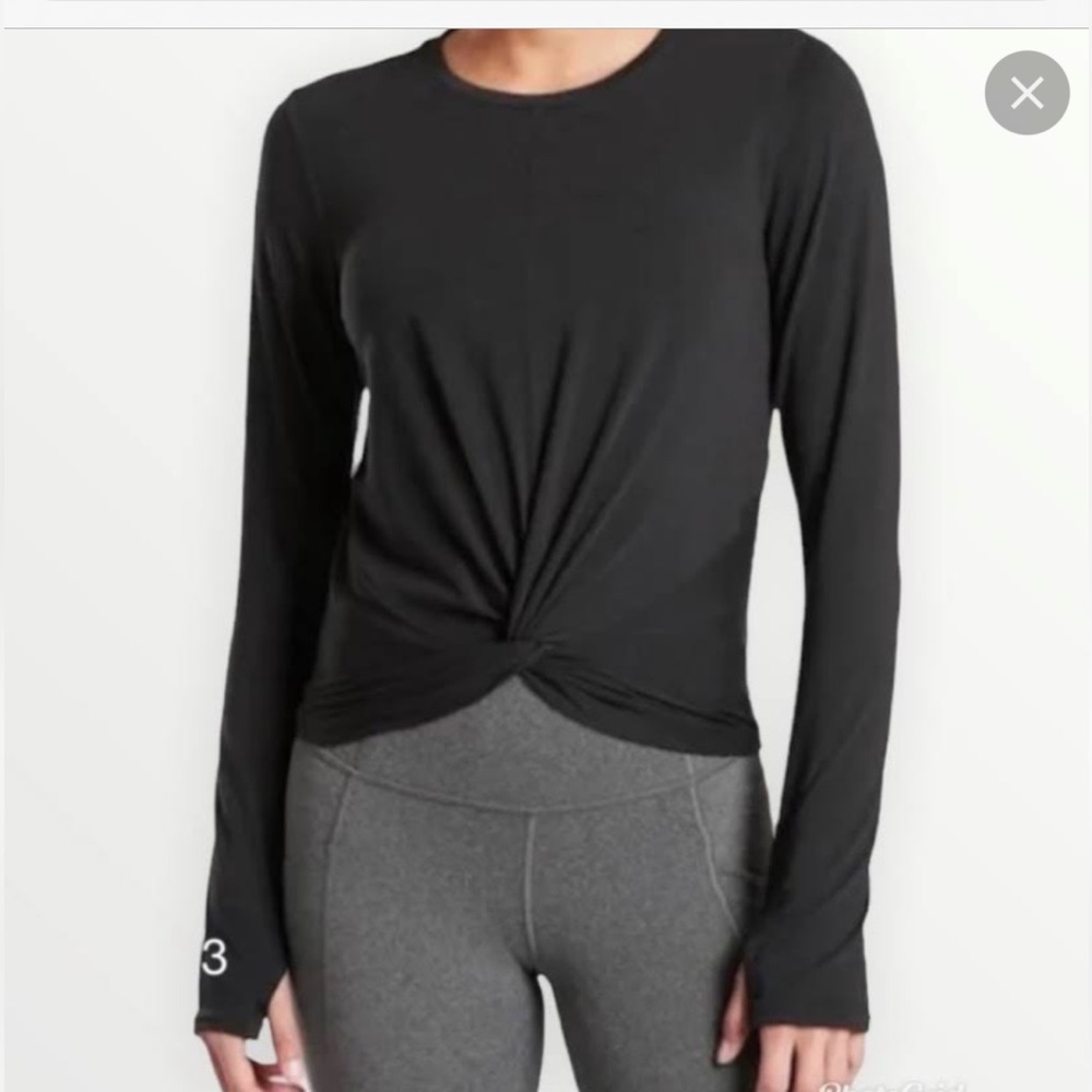 ATHLETA Embody Twist Front Top (xxs)